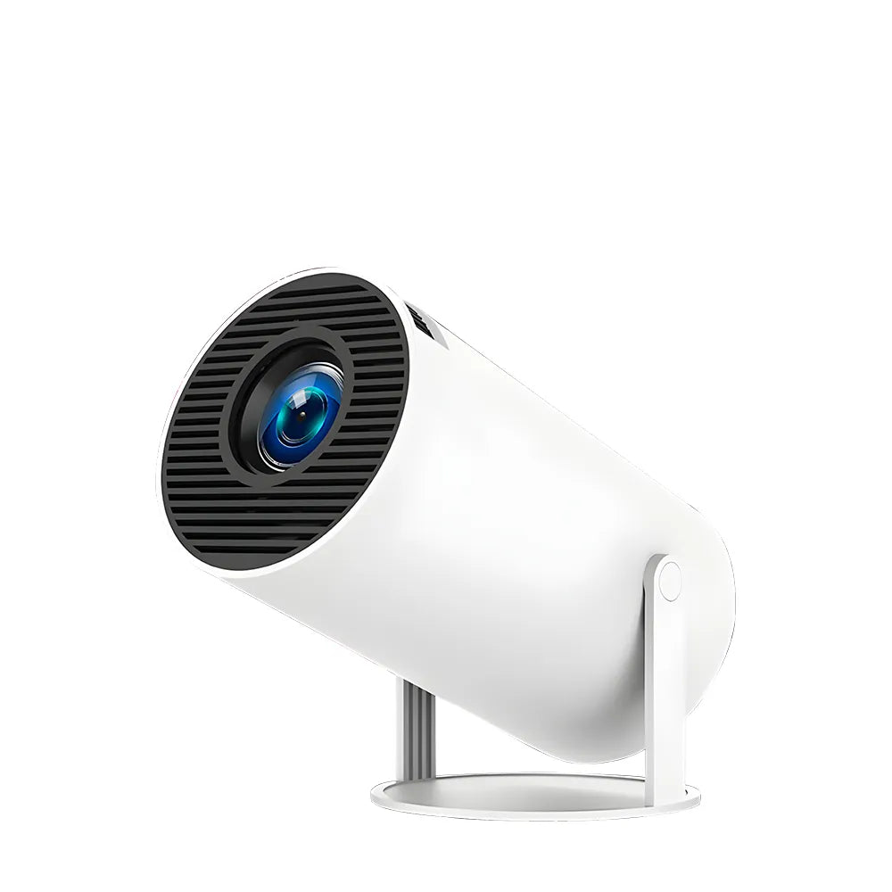 Ayisa 720P HD Android Smart Projector AY300, Portable Projector with Stand, Enhanced WiFi 5/6, Could used with TV Stick, Smartphone, HDMI, USB, Perfect for Indoor & Outdoor Entertainment